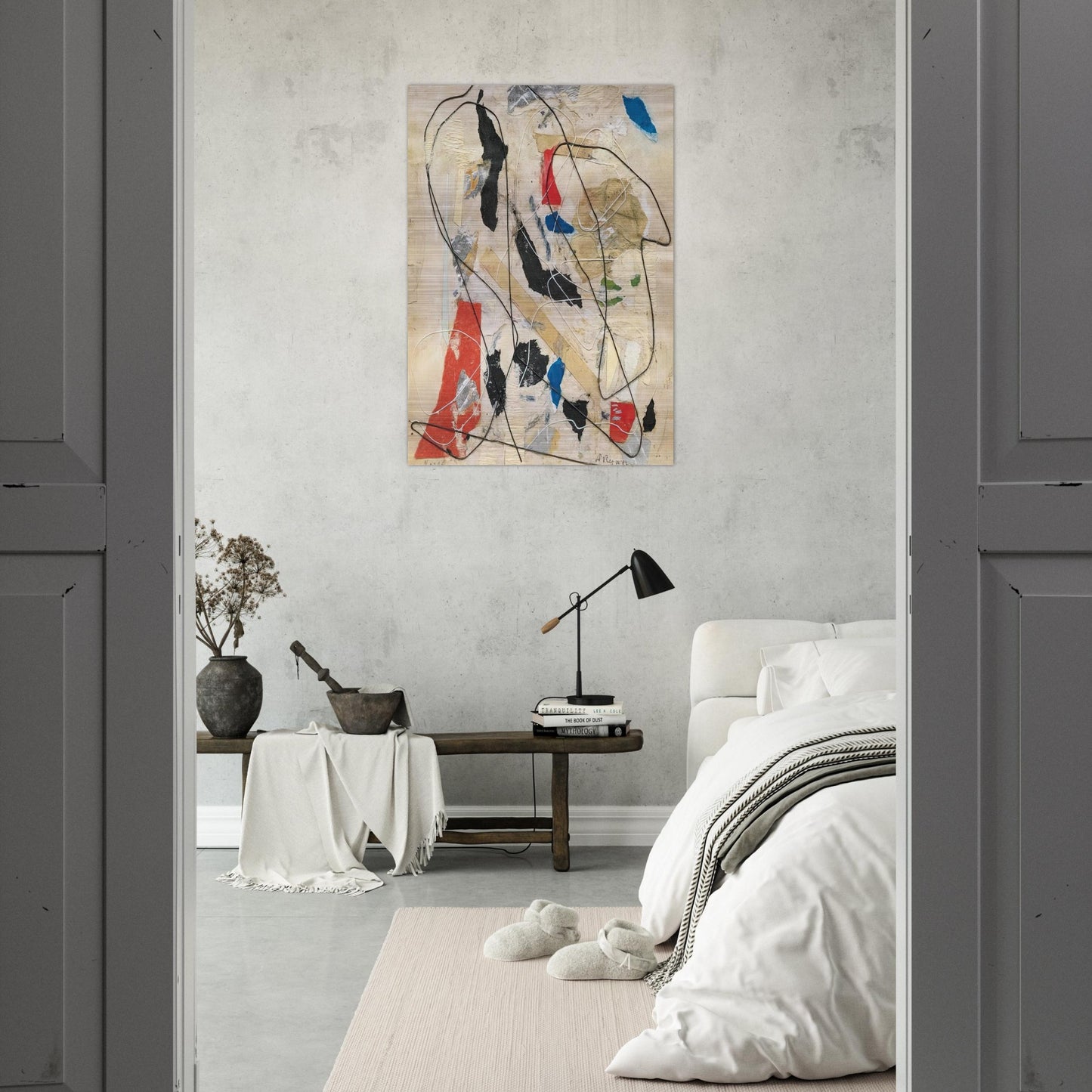 Number 236 - Abstract Expressionism - Anne Ryan Brushed Aluminum Print - 70x100 cm / 28x40 inches | Anne Ryan Aluminum Print | Anne Ryan Prints