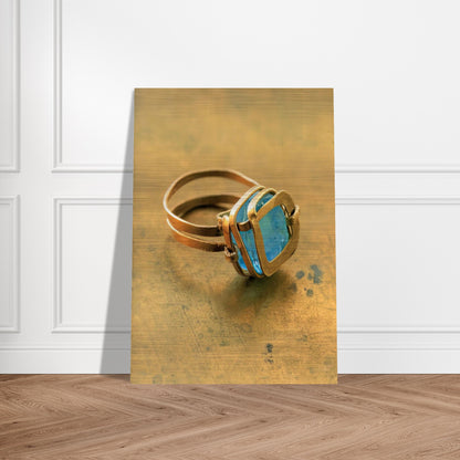 RING 1938 - Alexander Calder Brushed Aluminum Print - 70x100 cm / 28x40 inches | Alexander Calder Aluminum Print | Alexander Calder Prints