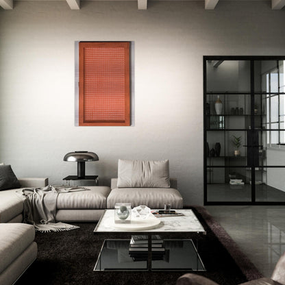 Volume a moduli sfasati - 1960 - Dadamaino Brushed Aluminum Print - 70x100 cm / 28x40 inches | Dadamaino Aluminum Print | Dadamaino Prints