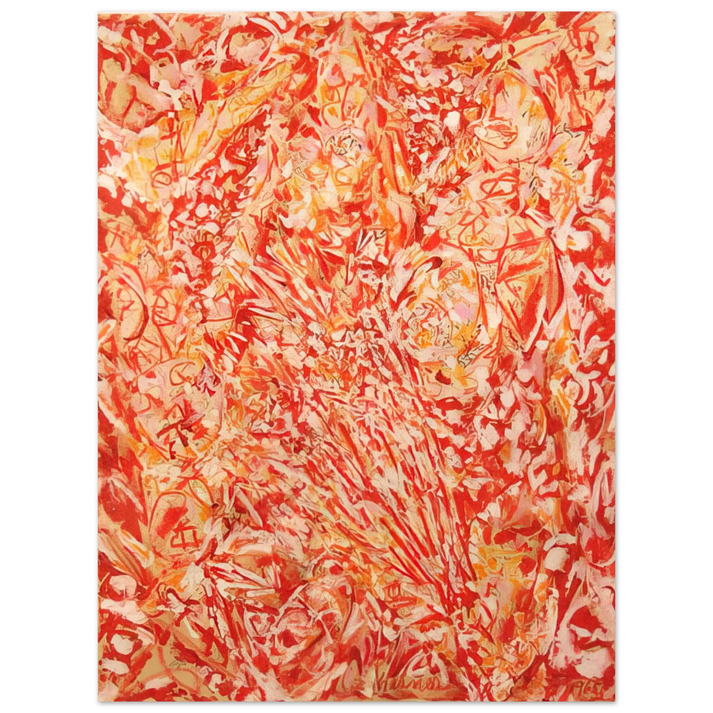 Lee Krasner - Summer Play  75x100 cm / 30x40inches Fine Art Poster