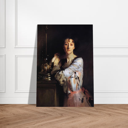 Mrs Charles Russell - John Singer Sargent Brushed Aluminum Print - 70x100 cm / 28x40 inches | John Singer Sargent Aluminum Print | John Singer Sargent Prints