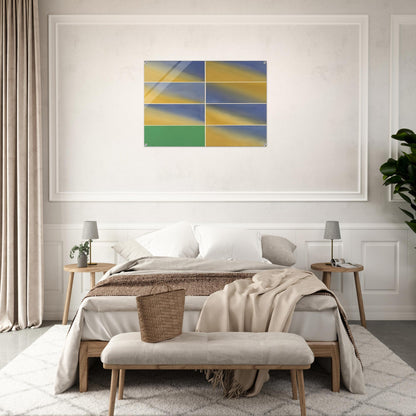 Cambridge Green - 1968 - Mark Lancaster Acrylic Print - 70x100 cm / 28x40″ inches | Mark Lancaster Wall Art | Mark Lancaster Prints