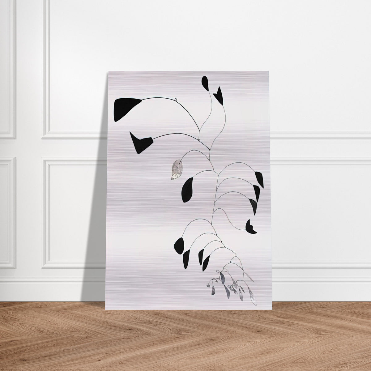 ARC OF PETALS 1941 - Alexander Calder Brushed Aluminum Print - 70x100 cm / 28x40 inches | Alexander Calder Aluminum Print | Alexander Calder Prints