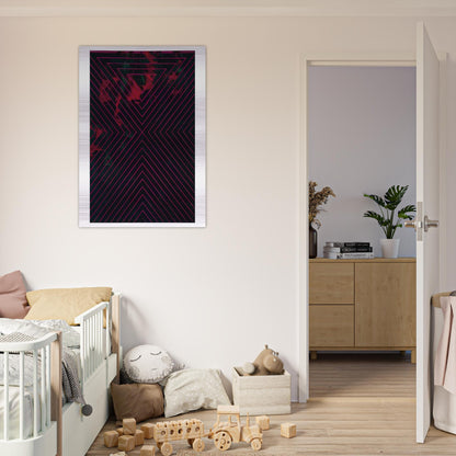 1418 1986 - Luis Feito Brushed Aluminum Print - 70x100 cm / 28x40 inches | Luis Feito Aluminum Print | Luis Feito Prints