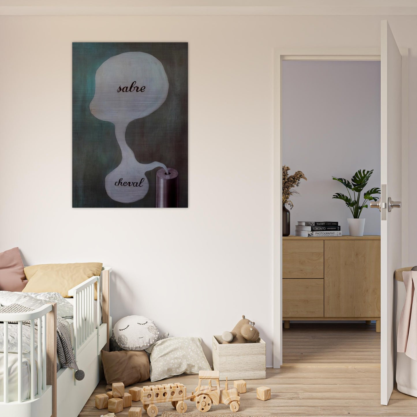 THE TREE OF KNOWLEDGE 1929 - Rene Magritte Brushed Aluminum Print - 70x100 cm / 28x40 inches | Rene Magritte Aluminum Print | Rene Magritte Prints