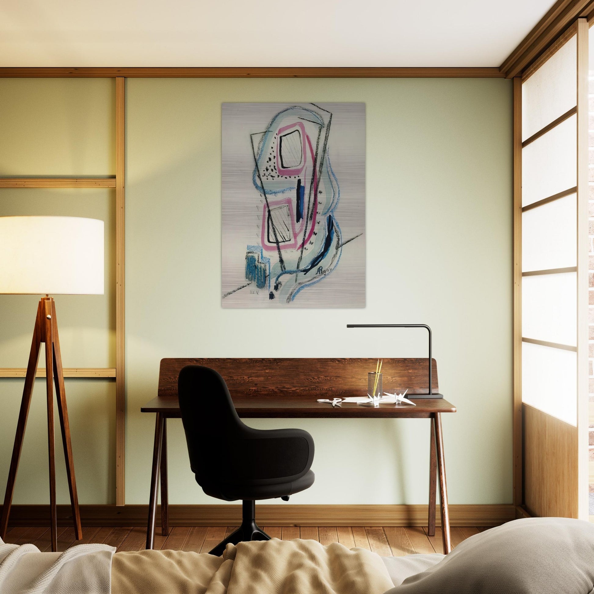 XXV - 1940 - Anne Ryan Brushed Aluminum Print - 70x100 cm / 28x40 inches | Anne Ryan Aluminum Print | Anne Ryan Prints