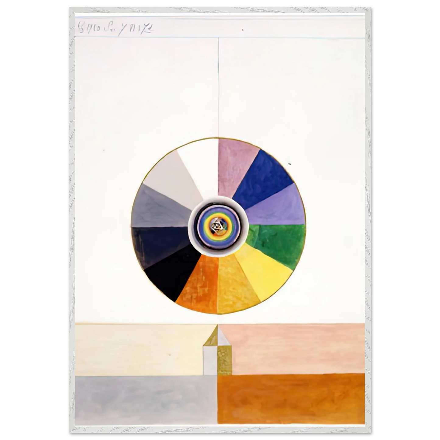 Hilma af Klint - SERIES VII NO 7D 1920 Wall art - A2 (42 x 59.4  cm) - Fine Art Poster-canvas - -