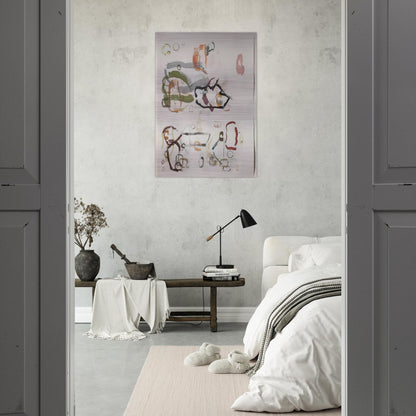 75 Stones - 1989 - John Cage Brushed Aluminum Print - 70x100 cm / 28x40 inches | John Cage Aluminum Print | John Cage Prints
