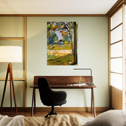 TOULOUSE LANDSCAPE 1898 - Henri Matisse Brushed Aluminum Print - 70x100 cm / 28x40 inches | Henri Matisse Aluminum Print | Henri Matisse Prints