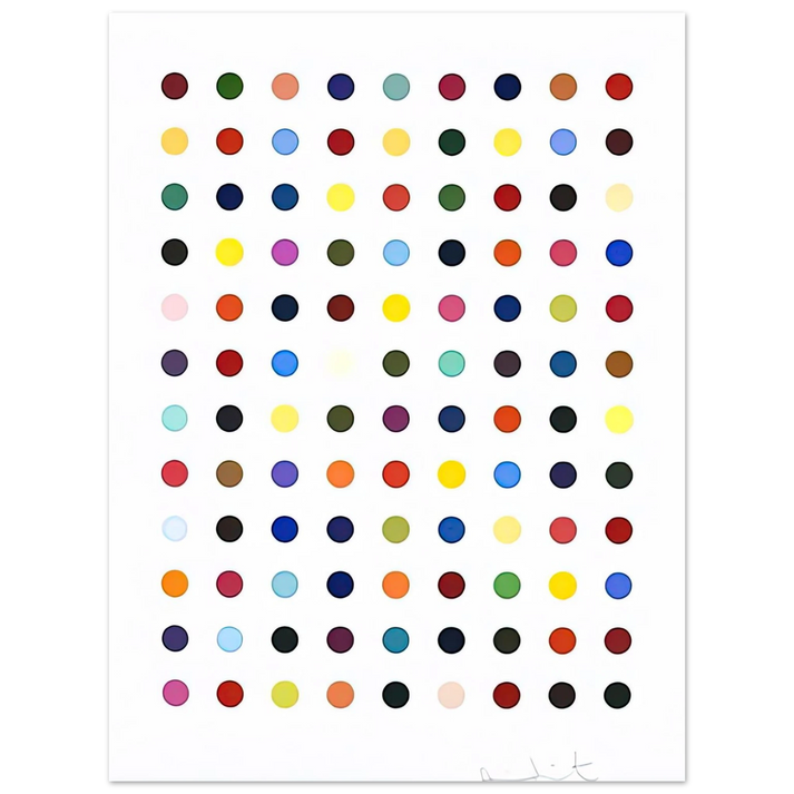 Damien Hirst - FLUMEQUINE  75x100 cm / 30x40inches Fine Art Poster
