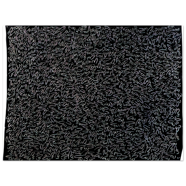 Keith Haring - UNTITLED 1979 0  75x100 cm / 30x40inches Fine Art Poster