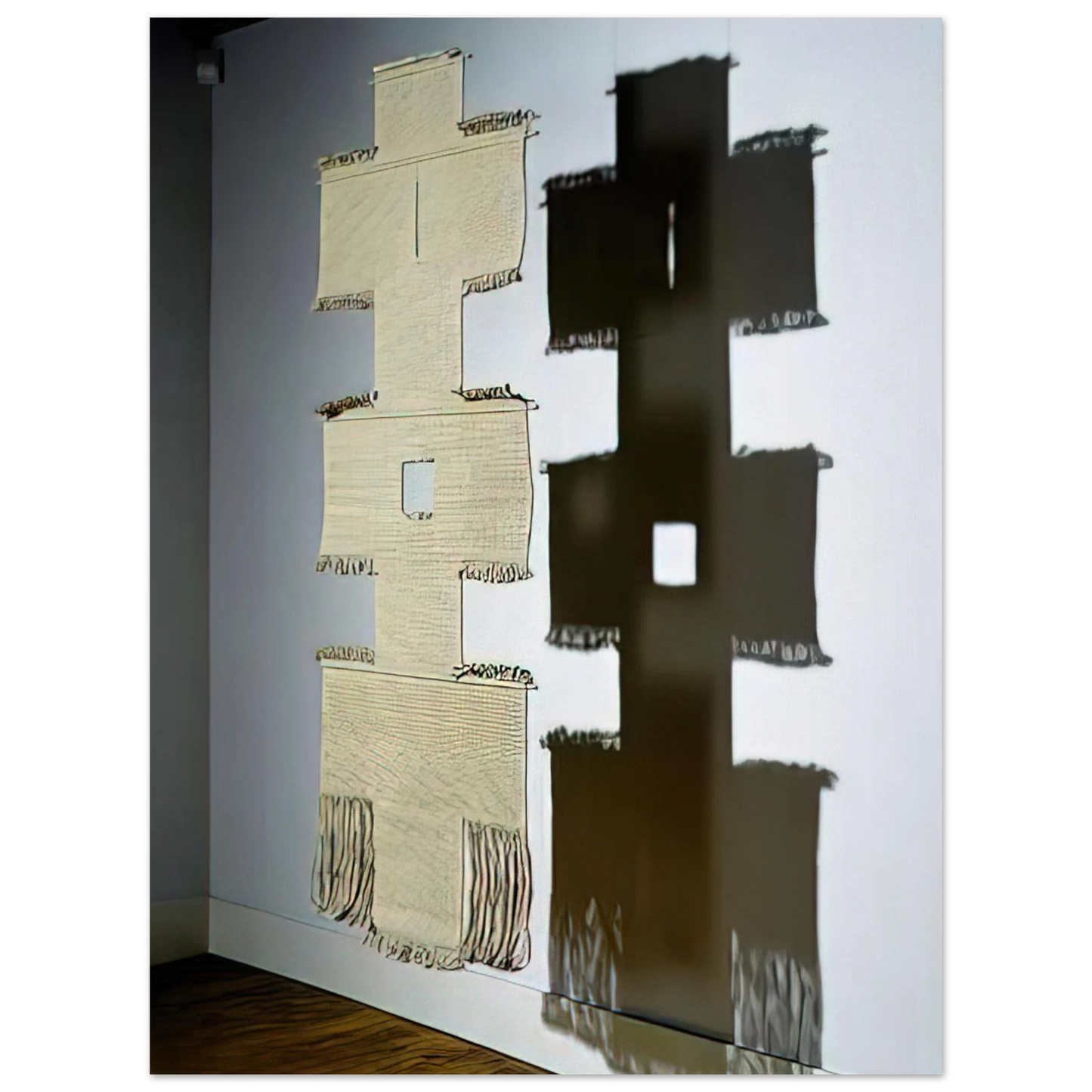 Lenore Tawney - PATH II 1966  75x100 cm / 30x40inches Fine Art Poster