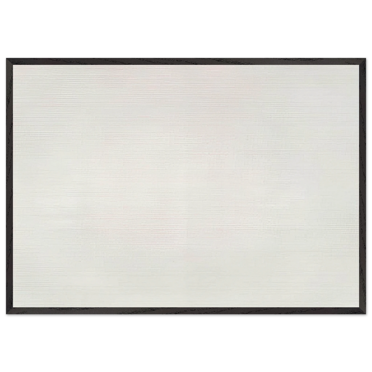 Happy Valley - Agnes Martin 70x100 cm / 28x40 inches Framed Art Print – Black Wooden Frame
