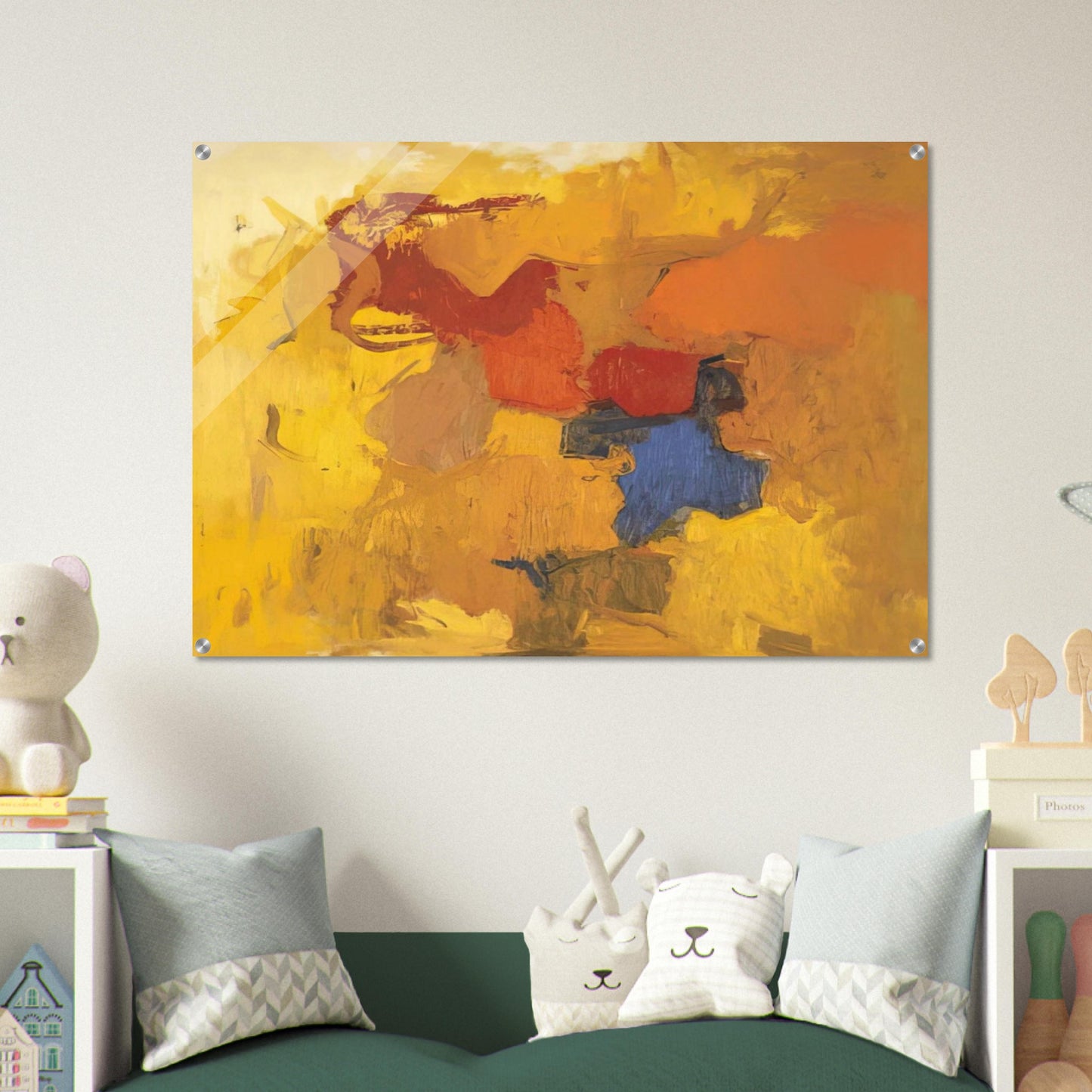 BALADA 1959 - Esteban Vicente Acrylic Print - 70x100 cm / 28x40″ inches