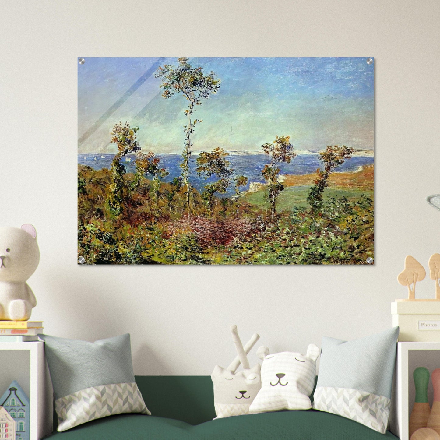 The Fonds at Varengeville - claude monet Acrylic Print - 70x100 cm / 28x40″ inches