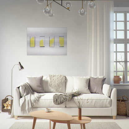 OHNE TITEL 1977 2 - BLINKY PALERMO Brushed Aluminum Print - 70x100 cm / 28x40 inches | BLINKY PALERMO Aluminum Print | BLINKY PALERMO Prints