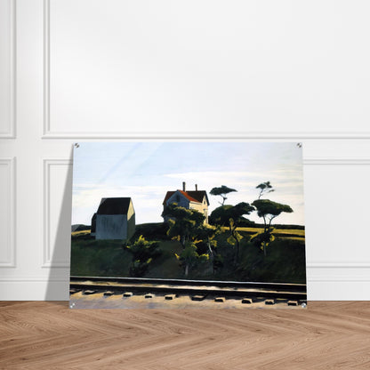 New York, New Haven and Hartford - Edward Hopper Acrylic Print - 70x100 cm / 28x40″ inches
