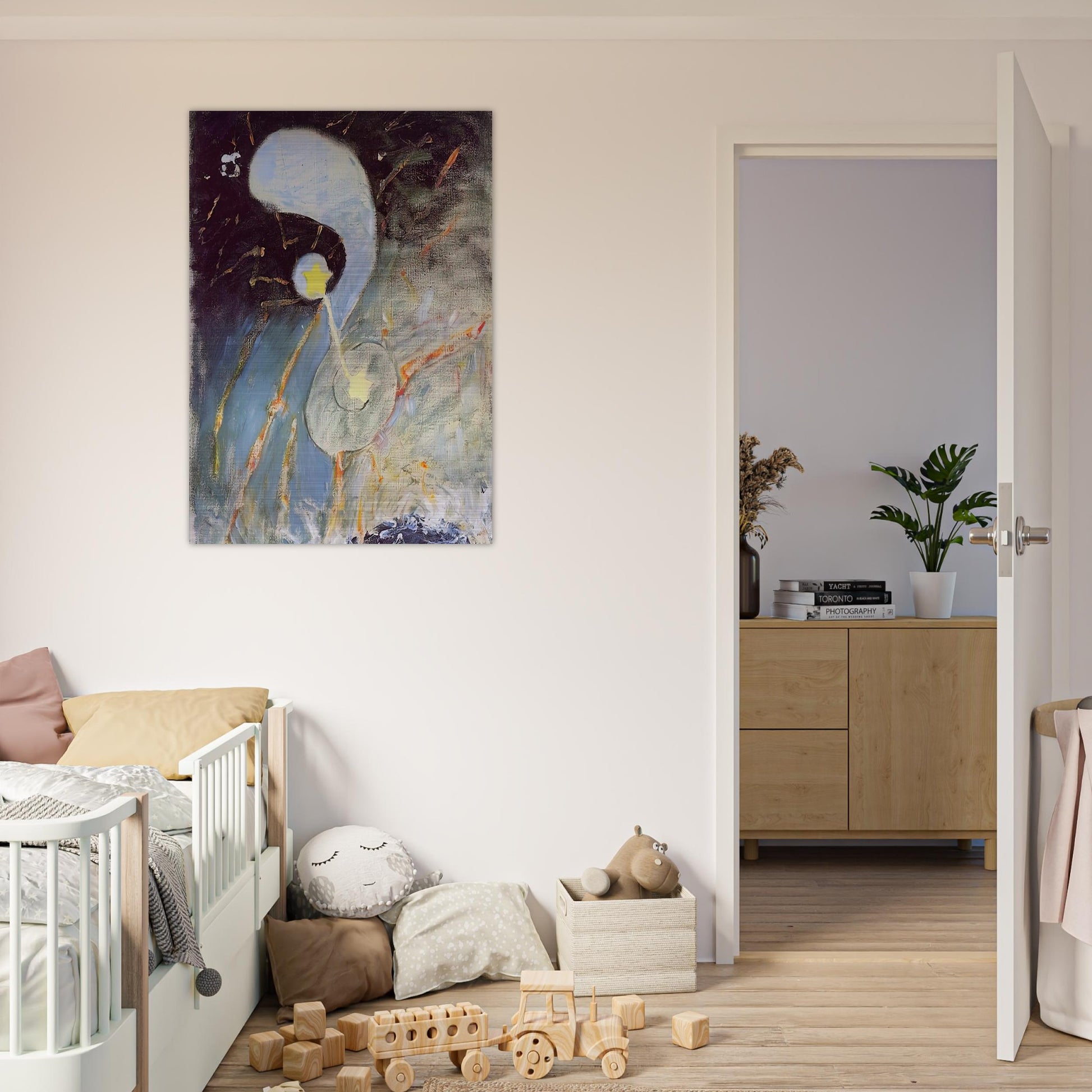 CHAOS NR 2 1906 - Hilma af Klint Brushed Aluminum Print - 70x100 cm / 28x40 inches | Hilma af Klint Aluminum Print | Hilma af Klint Prints