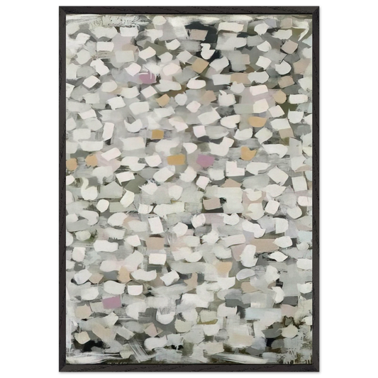 Number 1 - 1952 - Bradley Walker Tomlin 70x100 cm / 28x40 inches Framed Art Print – Black Wooden Frame