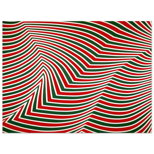 Marcel Barbeau - Swirling Retina  75x100 cm / 30x40inches Fine Art Poster