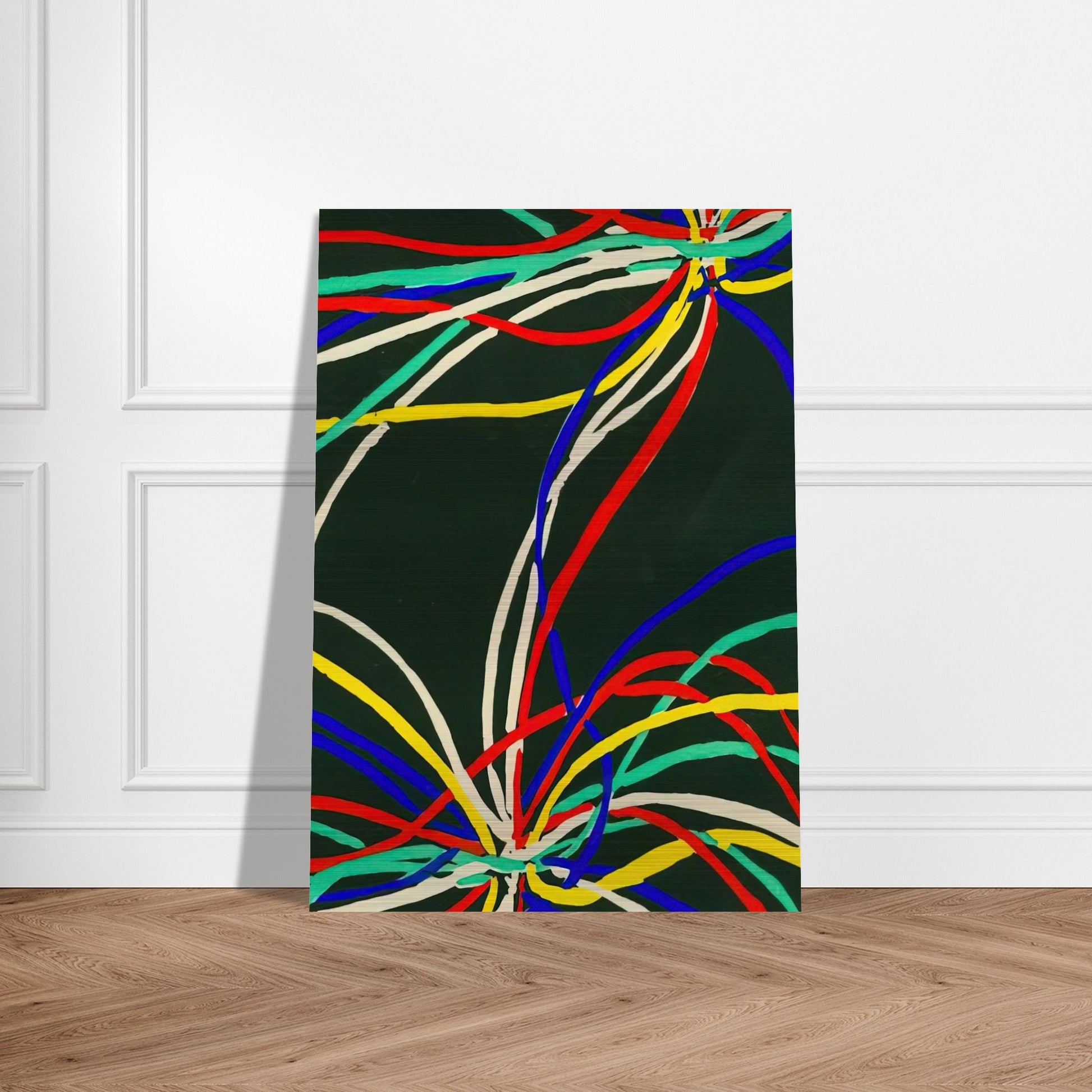 COMPOSITIONS COULEURS IDEES - Sonia Delaunay Brushed Aluminum Print - 70x100 cm / 28x40 inches | Sonia Delaunay Aluminum Print | Sonia Delaunay Prints