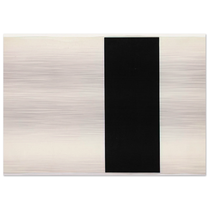 Vertical Band - Ellsworth Kelly Brushed Aluminum Print - 70x100 cm / 28x40 inches | Ellsworth Kelly Aluminum Print | Ellsworth Kelly Prints