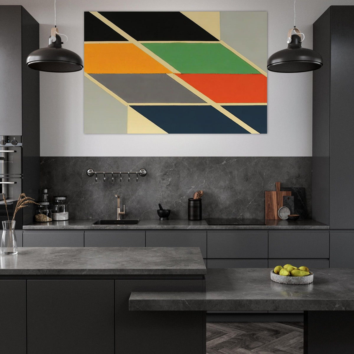 Big Bang Series - 1966 - Larry Zox Art Prints - 100x150 cm / 40x60″ inches | Larry Zox Poster | Larry Zox Prints
