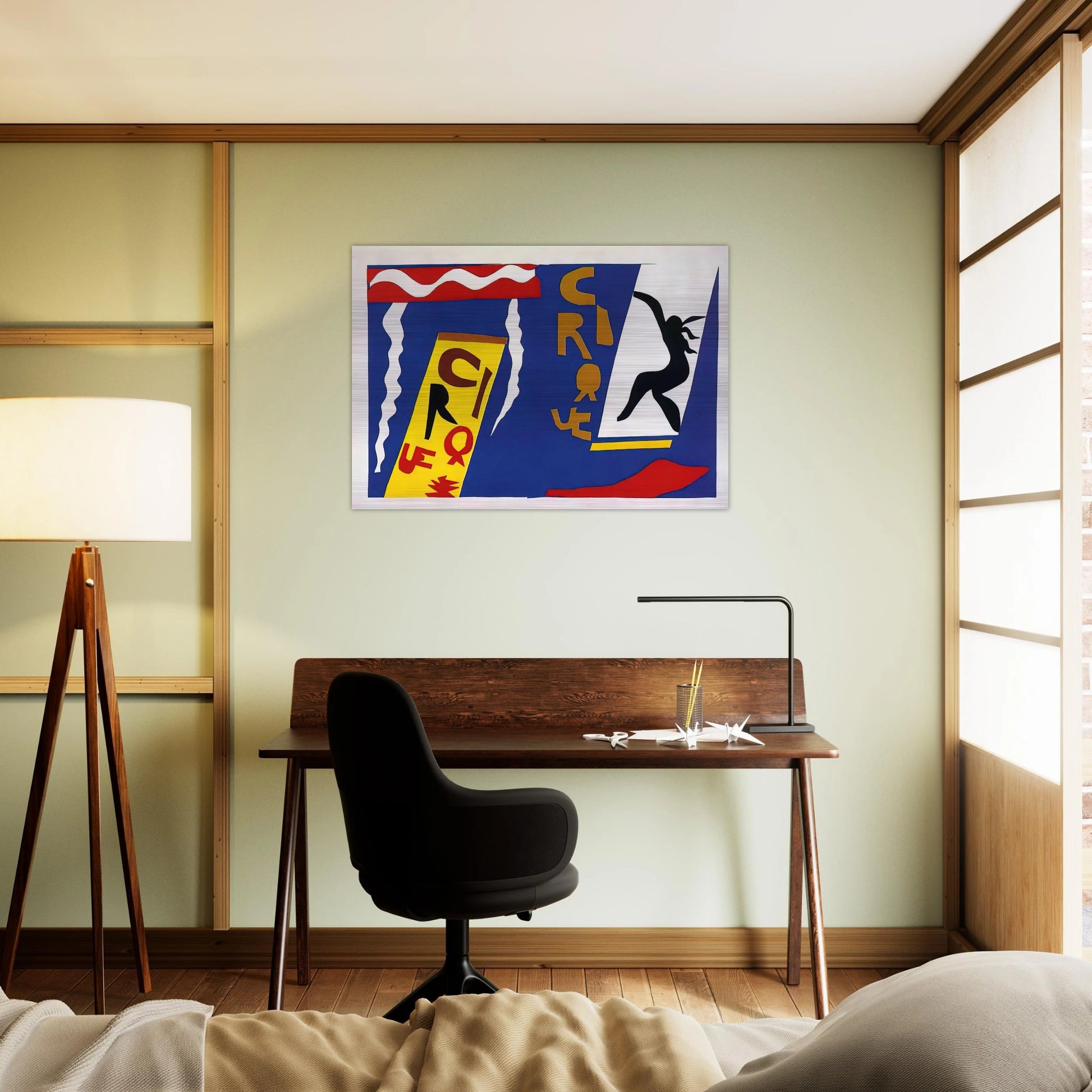 THE CIRCUS 1947 - Henri Matisse Brushed Aluminum Print - 70x100 cm / 28x40 inches | Henri Matisse Aluminum Print | Henri Matisse Prints