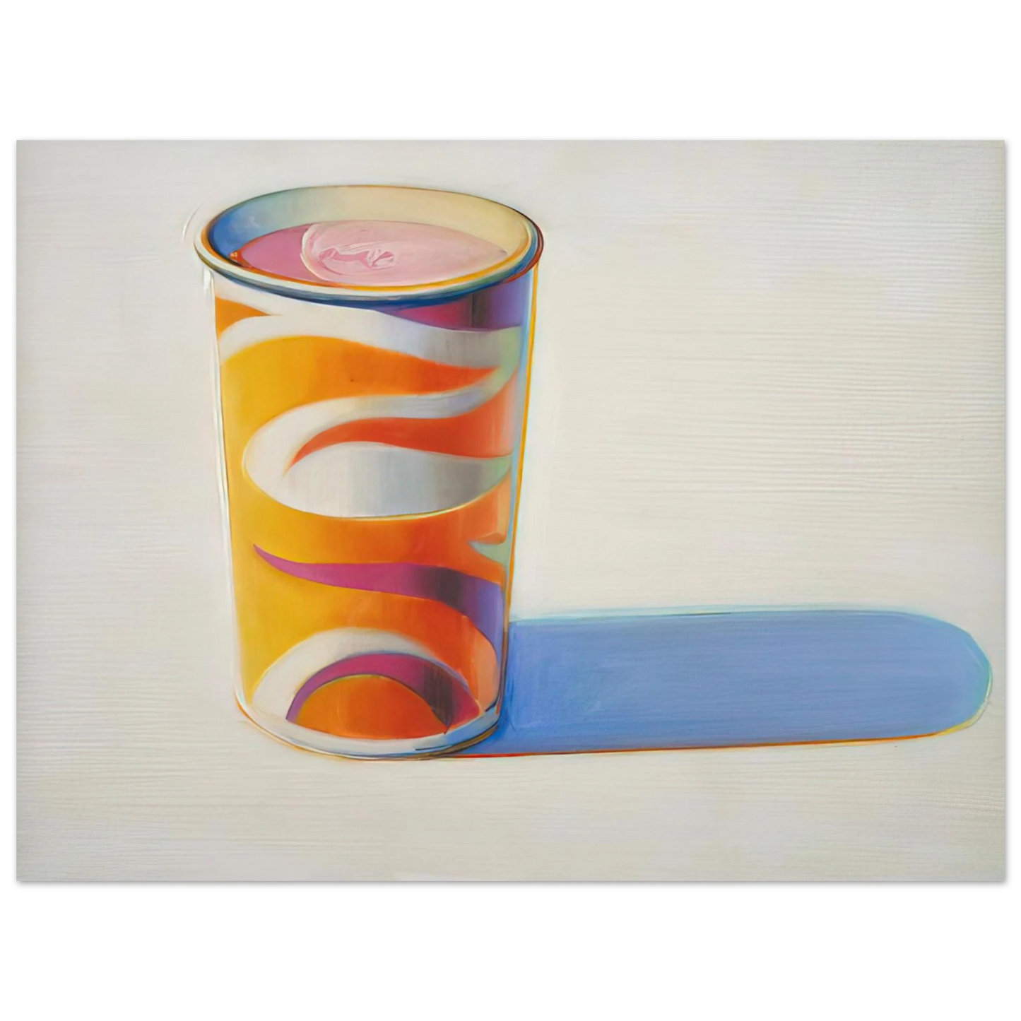 Wayne Thiebaud - Drink Cup - 1972 Wall Art - 21x29.7 cm / 8x12" - Fine Art Poster - -
