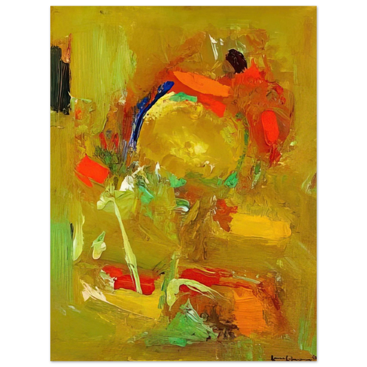 Hans Hofmann - Genius Logic  75x100 cm / 30x40inches Fine Art Poster
