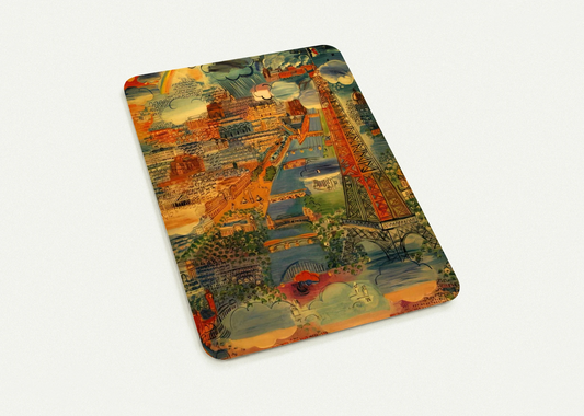 PARIS 1934 By Raoul Dufy Pack of 10 Post Cards | Raoul Dufy Post Cards | A6 (10.5 x 14.8 cm) - 4.1 x 5.8 inches