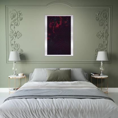 1418 1986 - Luis Feito Brushed Aluminum Print - 70x100 cm / 28x40 inches | Luis Feito Aluminum Print | Luis Feito Prints