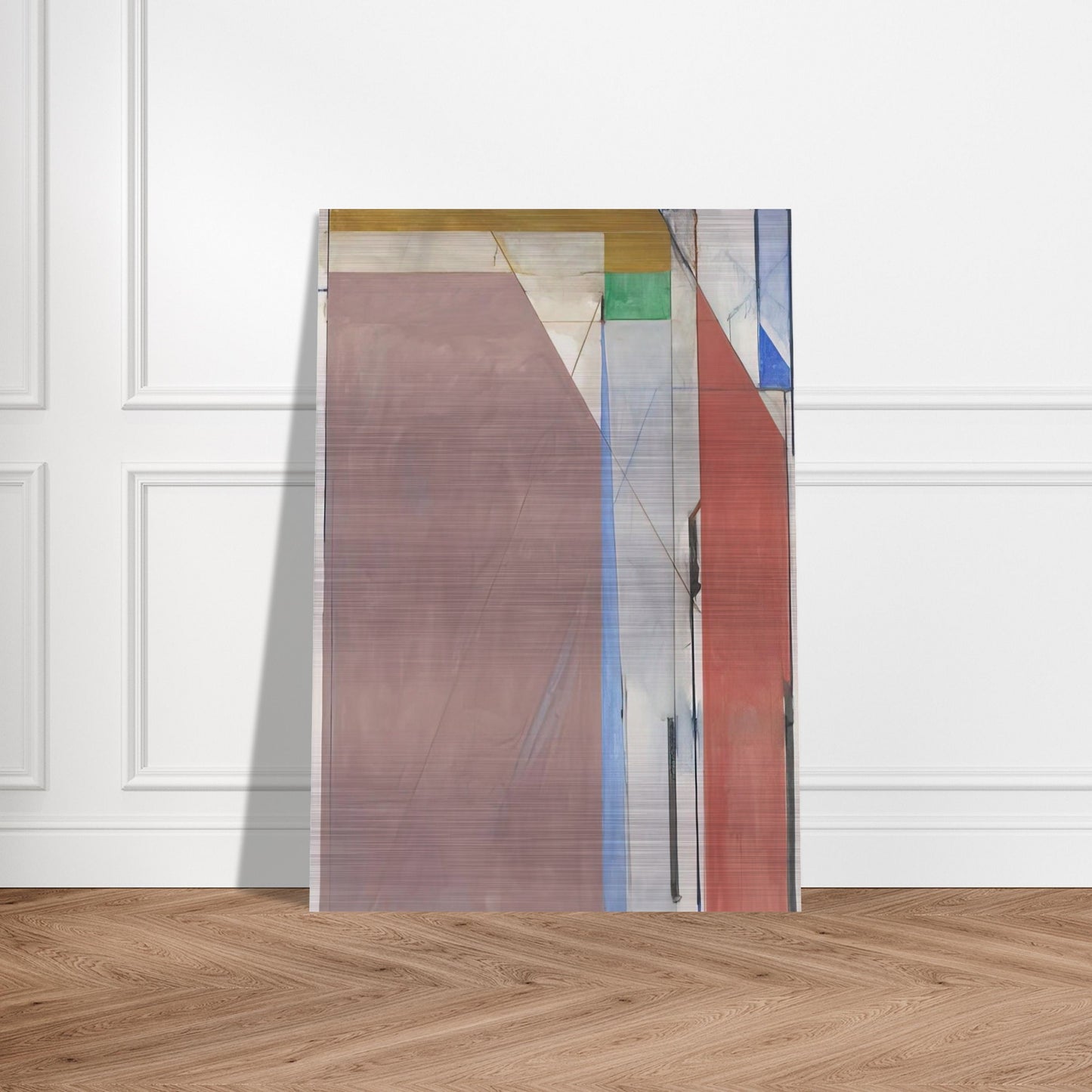 Ocean Park #70 - Richard Diebenkorn Brushed Aluminum Print - 70x100 cm / 28x40 inches | Richard Diebenkorn Aluminum Print | Richard Diebenkorn Prints