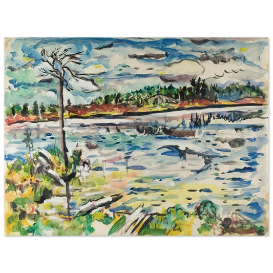 Ivan Albright - MICHIGAN SUMMER DAYS  75x100 cm / 30x40inches Fine Art Poster