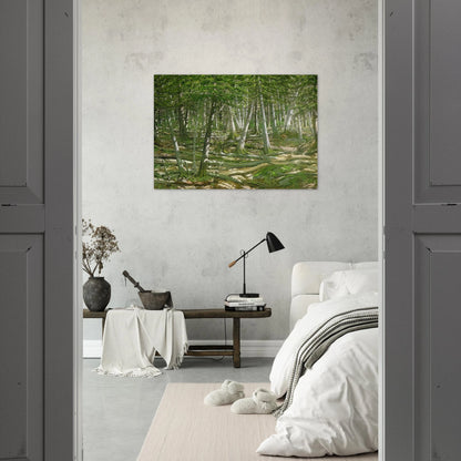 Old Windfall - 1982 - Neil Welliver Brushed Aluminum Print - 70x100 cm / 28x40 inches | Neil Welliver Aluminum Print | Neil Welliver Prints