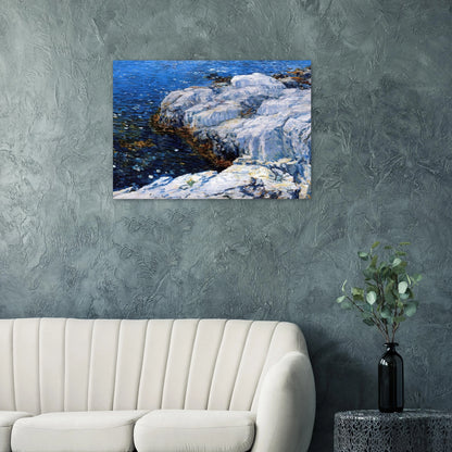 Jelly Fish - Childe Hassam Brushed Aluminum Print - 70x100 cm / 28x40 inches | Childe Hassam Aluminum Print | Childe Hassam Prints