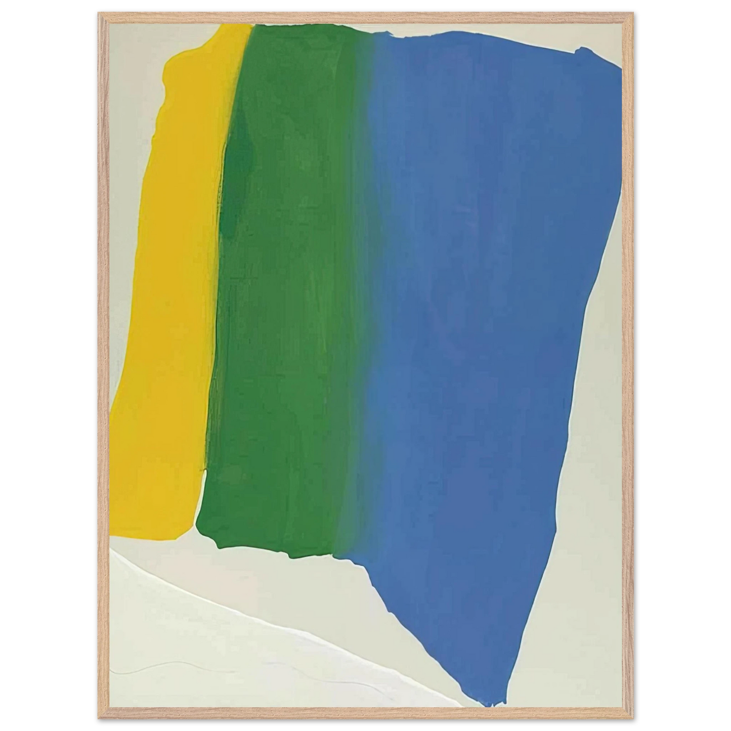 Helen Frankenthaler - Summer Insignia - 1969 Wall art - 45x60 cm / 18x24 inches - Fine Art Poster-canvas - -