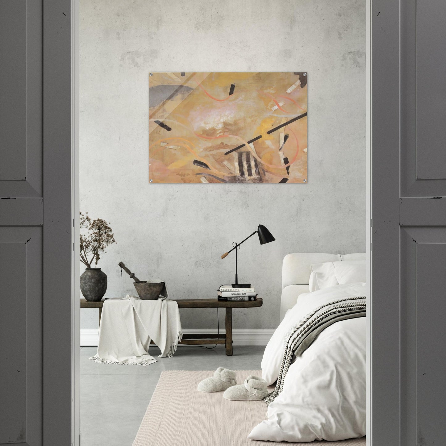 The tendency of aesthetic idealism - 1918 - Julius Evola Acrylic Print - 70x100 cm / 28x40″ inches
