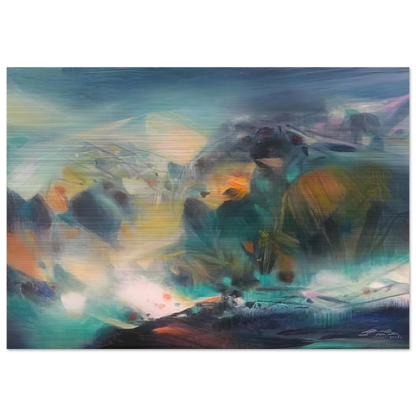 VIVANTE S R NIT DES NEIGES 2005 - Chu teh Chun Brushed Aluminum Print - 70x100 cm / 28x40 inches | Chu teh Chun Aluminum Print | Chu teh Chun Prints