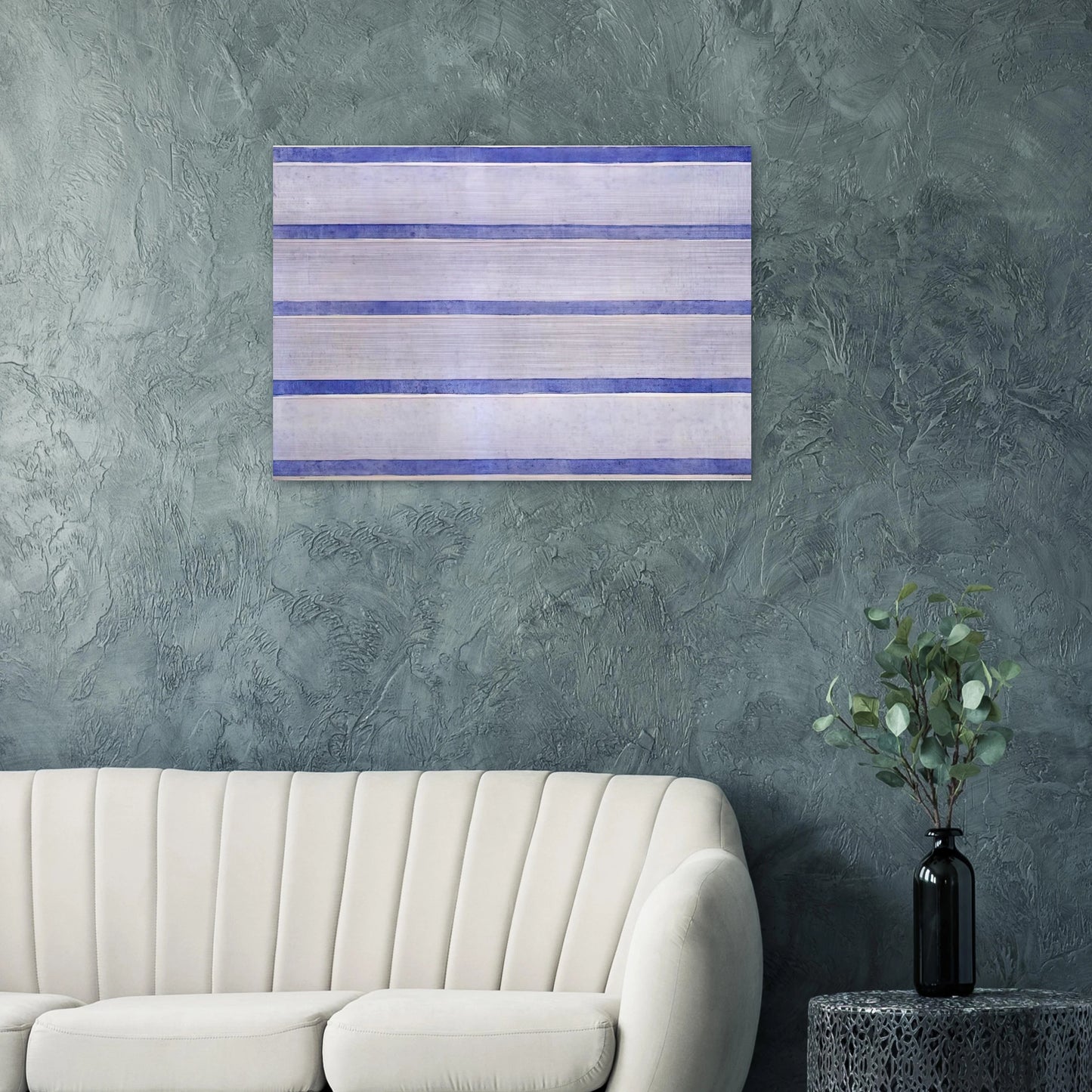Untitled - Agnes Martin Brushed Aluminum Print - 70x100 cm / 28x40 inches | Agnes Martin Aluminum Print | Agnes Martin Prints