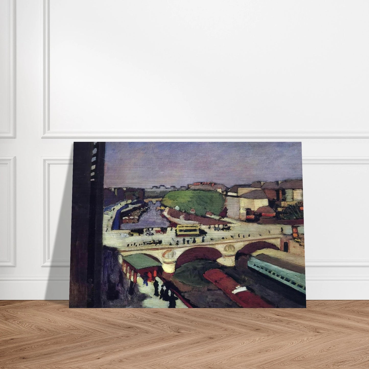 THE PONT SAINT MICHEL 1900 - Henri Matisse Brushed Aluminum Print - 70x100 cm / 28x40 inches | Henri Matisse Aluminum Print | Henri Matisse Prints