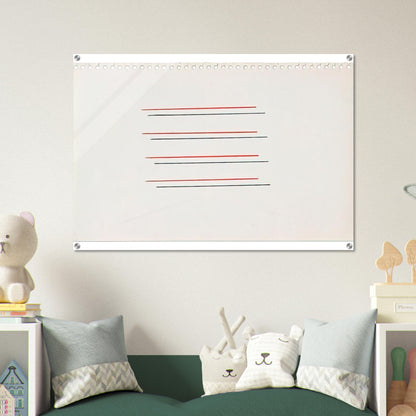 Untitled - 1971 - Fred Sandback Acrylic Print - 70x100 cm / 28x40″ inches | Fred Sandback Wall Art | Fred Sandback Prints