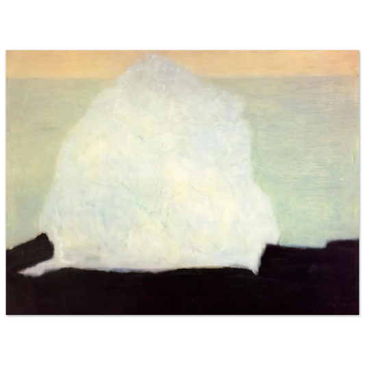 Milton Avery - White Wave - 1954  75x100 cm / 30x40inches Fine Art Poster
