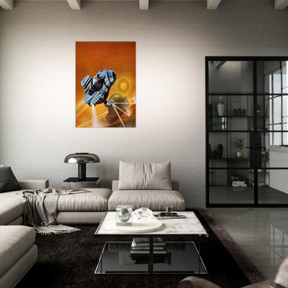Chris Foss - Chris Foss Brushed Aluminum Print - 70x100 cm / 28x40 inches | Chris Foss Aluminum Print | Chris Foss Prints
