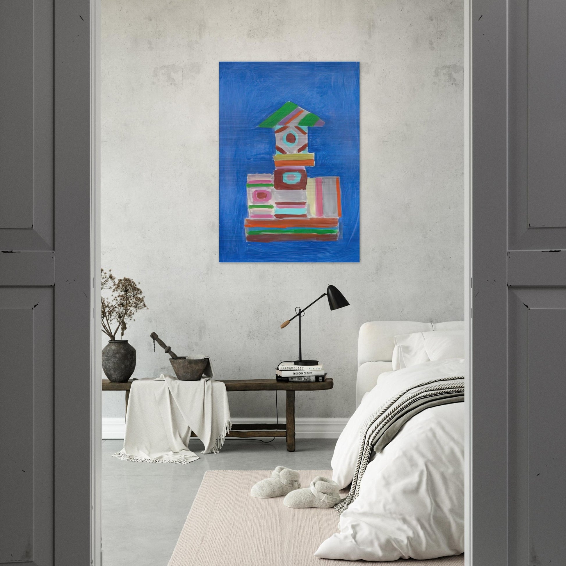 Going Up - 1978 - Betty Parsons Brushed Aluminum Print - 70x100 cm / 28x40 inches | Betty Parsons Aluminum Print | Betty Parsons Prints