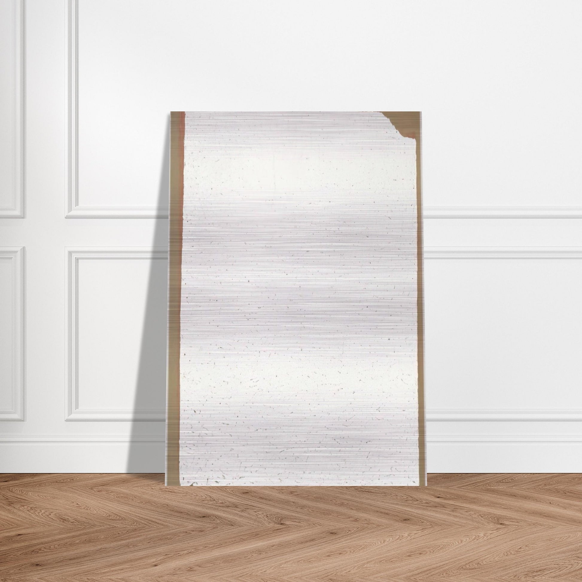 Convention - Robert Ryman Brushed Aluminum Print - 70x100 cm / 28x40 inches | Robert Ryman Aluminum Print | Robert Ryman Prints