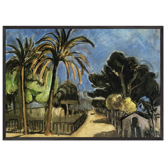 NOT IDENTIFIED 12 N1 - Henri Matisse 70x100 cm / 28x40 inches Framed Art Print – Black Wooden Frame