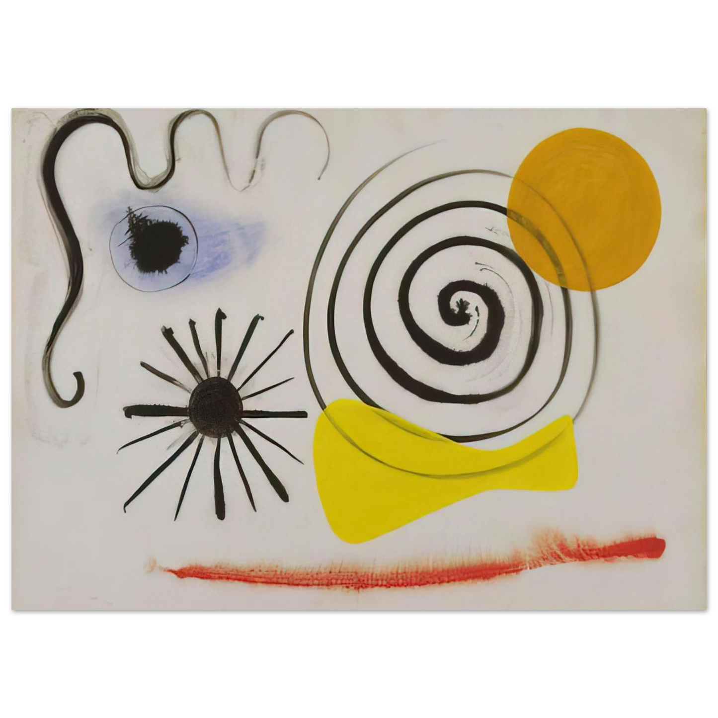 Alexander Calder - UNTITLED 1941 Fine Art Poster