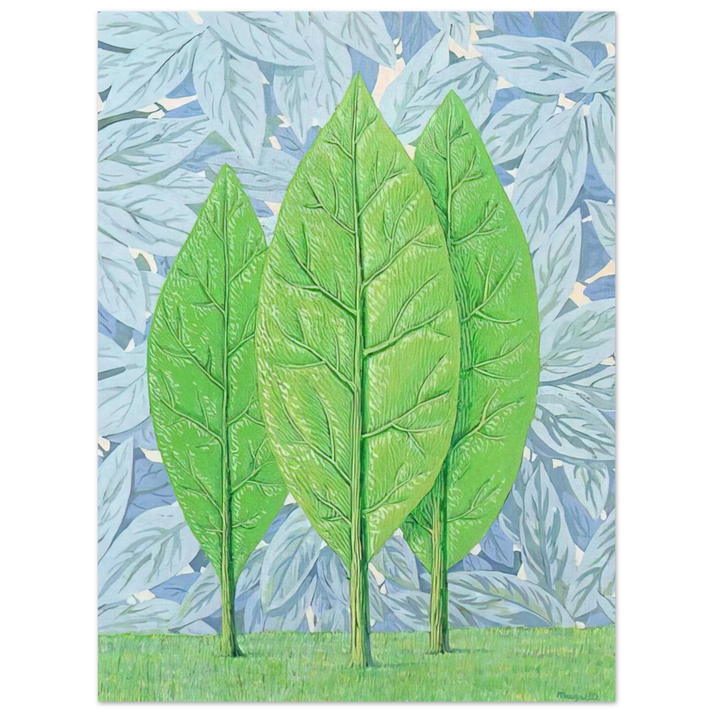 Rene Magritte - THE GOOD SEASON 1961  75x100 cm / 30x40inches Fine Art Poster