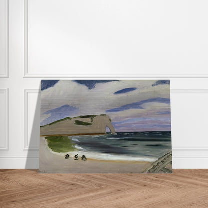 WOMEN ON THE BEACH ETRETAT 1920 - Henri Matisse Brushed Aluminum Print - 70x100 cm / 28x40 inches | Henri Matisse Aluminum Print | Henri Matisse Prints